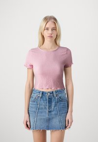 ONLY ONLNADIE  - Lihtne T-särk - bleached mauve