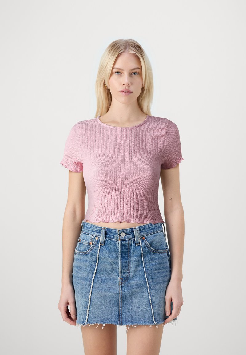 ONLY ONLNADIE  - Lihtne T-särk - bleached mauve