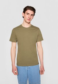 Wrangler - 2 PACK - T-Shirt basic - dusty/olive Thumbnail-Bild 1