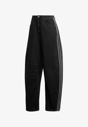 adidas Originals, BARREL PNT D - Vaqueros boyfriend - true black denim