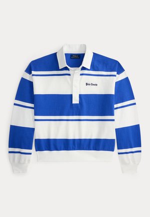 Polo Ralph Lauren, US OPEN COTTON RUGBY SHIRT - Sweatshirt - new iris blue/white