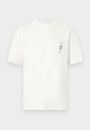 Jack & Jones, JJTUNE TEE CREW NECK - T-shirt imprimé - cloud dancer