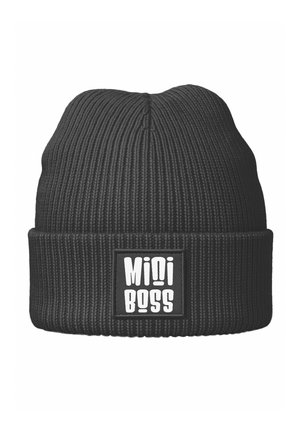 MINI BOSS AUFDRUCK GRAFIK - Beanie - schwarz