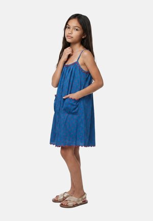 Monoprix, ROBE À BRETELLES À POIS - Robe de jour - porcelaine