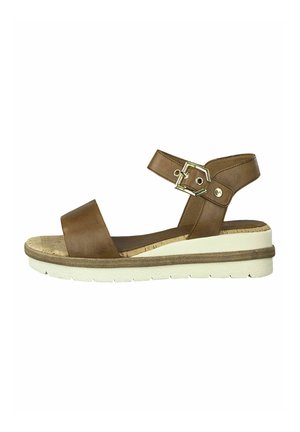 Plateausandalette - nut