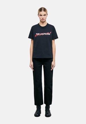 The Kooples TEE SHIRT - Triko s potiskem - black