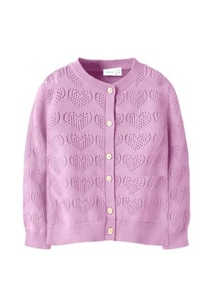 NMFPDESOLLE - Cardigan - mauve orchid