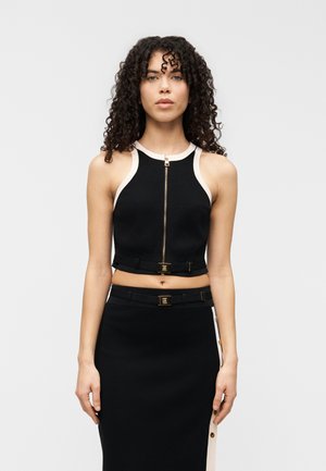 WOMEN - Débardeur - nero/burro