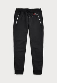 STRETCH DOUBLE-KNIT JOGGER PANT - Pantalon de survêtement - black