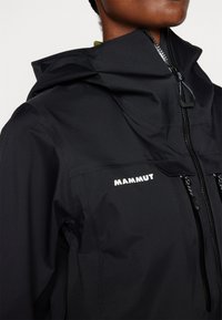 Mammut HALDIGRAT AIR HOODED JACKET WOMEN - Casaco impermeável - black