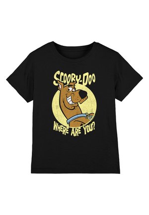 Cotton Soul, SCOOBY DOO WHERE ARE YOU UNISEX - Print T-shirt - black