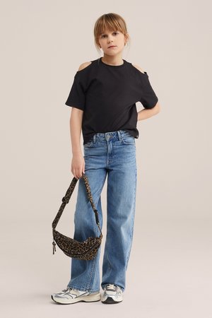 WE Fashion Trükipildiga T-särk - black