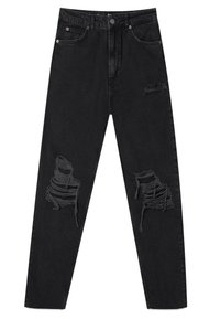 Stradivarius Vaqueros slim fit - black