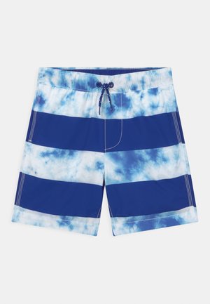 BOY TIE DYE STRIPE TRUNK - Swimming shorts - cloudy blue