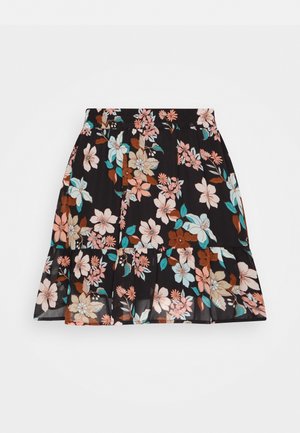ONLY, ONLSTAR SHORT SKIRT - Mini suknja - black/multi-coloured
