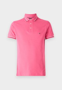 TIPPED SLIM FIT SEASONAL - Piké - pink alert