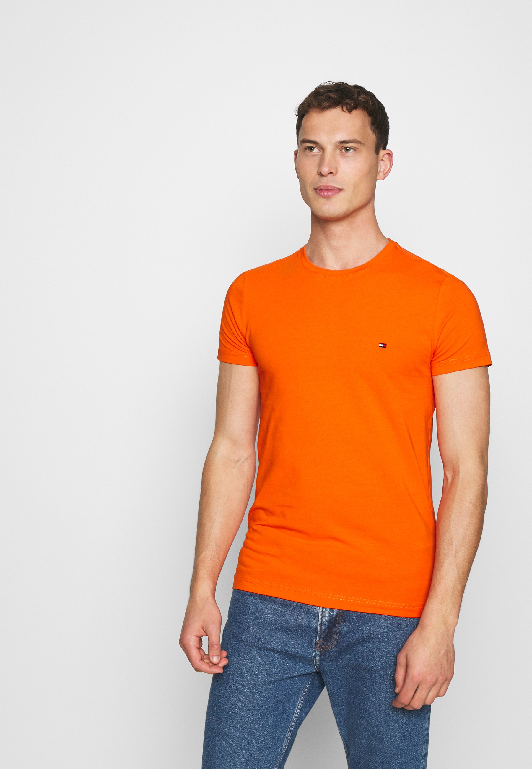 Tommy Hilfiger STRETCH SLIM FIT TEE - T 
