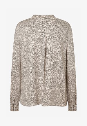 More & More, MORE & MORE BLUSENSHIRT - Blouse - beige schwarz