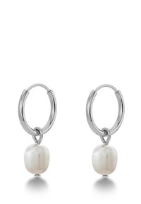 EDBLAD PEARL HOOPS - Naušnice - steel