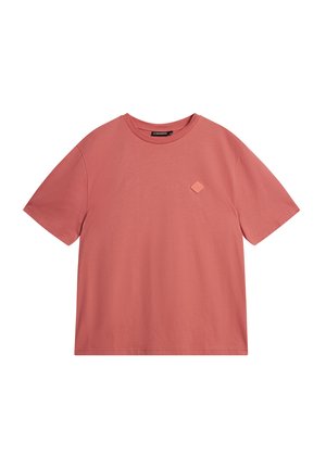 HALE LOGO PATCH - T-shirt - bas - dusty cedar