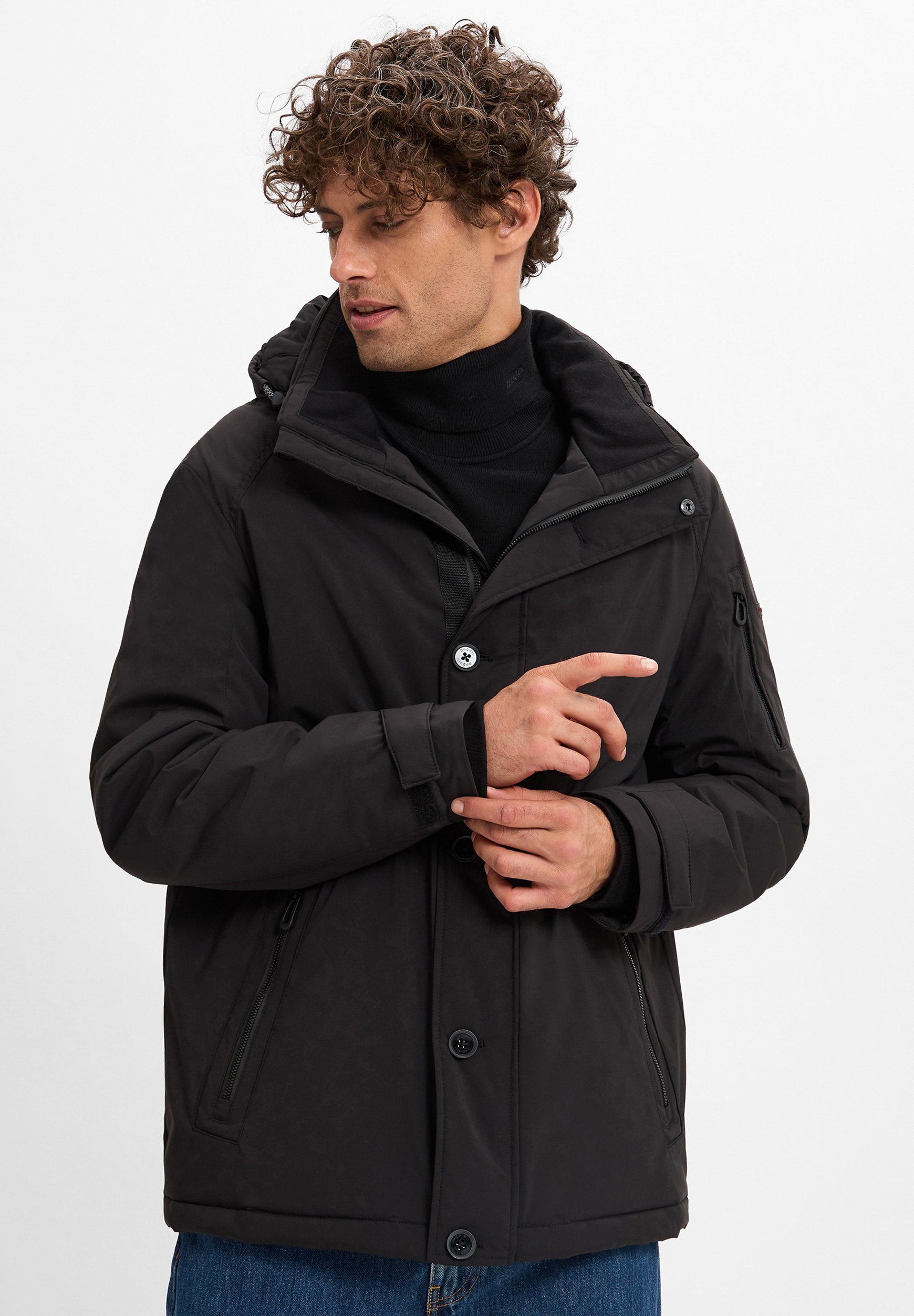 bugatti BUGATTI Winterjacke schwarz Zalando
