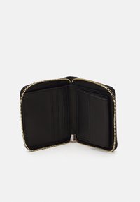 Guess ASSIA SMALL ZIP AROUND - Portemonnee - black