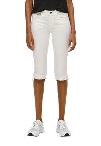 QS Short en jean - ecru
