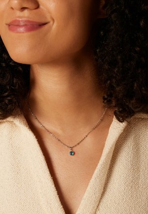 Lucardi, LUCARDI - Ketting - silver-coloured/aqua march