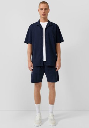 QS BERMUDA - Trainingsbroek - dunkelblau