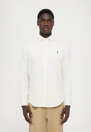 CUSTOM FIT CORDUROY SHIRT - Chemise - club house cream