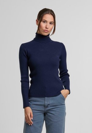 TURTLENECK - Striktrøje - navy