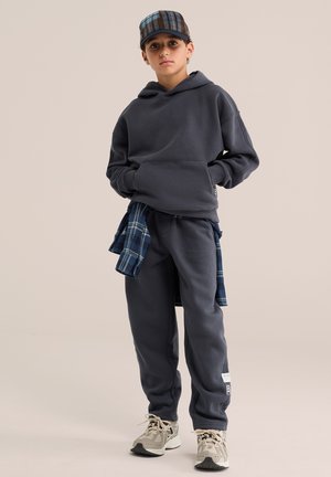 WE Fashion, BLUE RIDGE - Hoodie - greyish blue