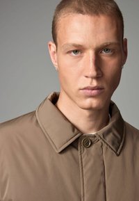 Next SHOWER RESISTANT WADDED LONG - REGULAR FIT - Jachetă parka - dark stone