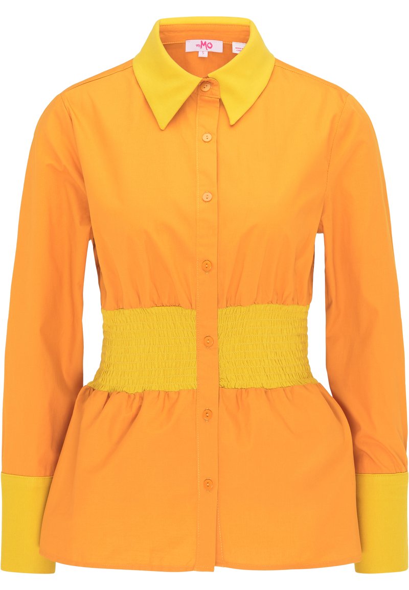 myMo Overhemdblouse oranje myMo Overhemdblouse oranje
