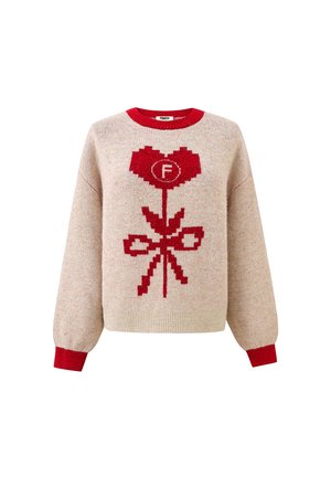 FRNCH, IXORA - Strickpullover - creme