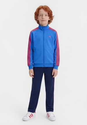 adidas Originals FIREBIRD JUNIOR UNISEX - Sweatjacke - blue/semi lucid red