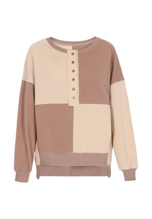 myMo, Sweatshirt - beige brown