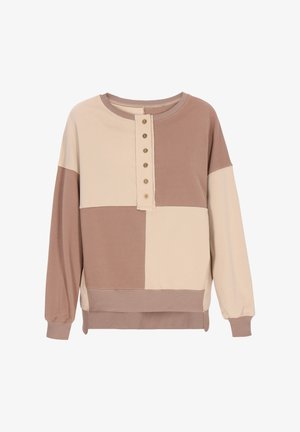 myMo, Sweatshirt - beige brown