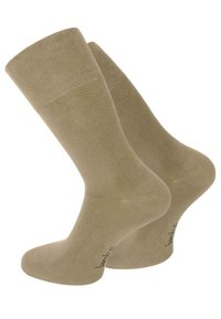 Normani 6 PAAR BAMBUS GESUNDHEITS - Socken - beige