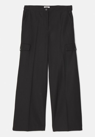 sandro JOSEPHY - Cargo trousers - noir