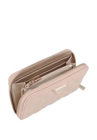 Guess GIULLY SLG MEDIUM ZIP AROUND - Portefeuille - light beige