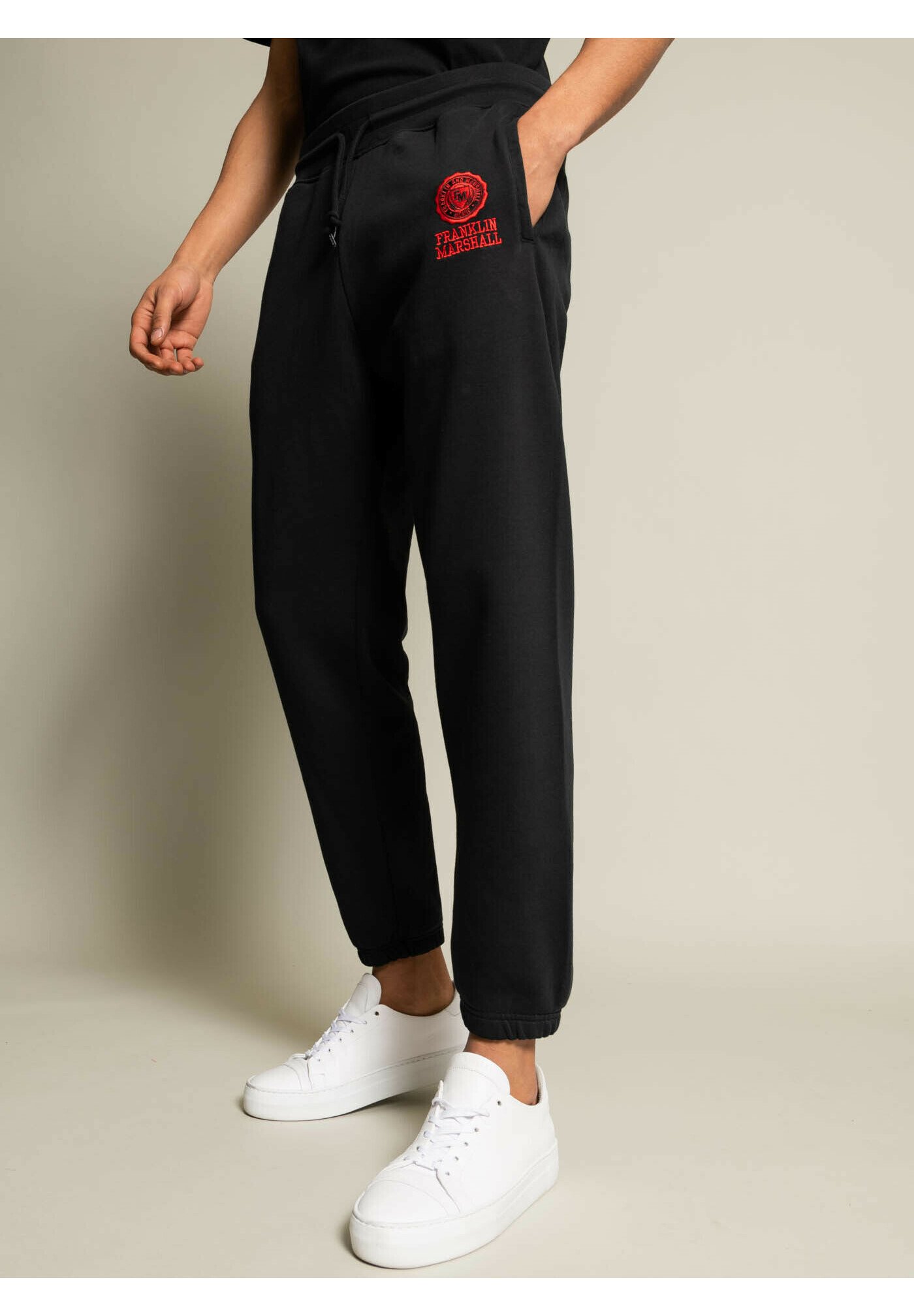 Franklin \u0026 Marshall Pantaloni sportivi - schwarz/nero - Zalando.it