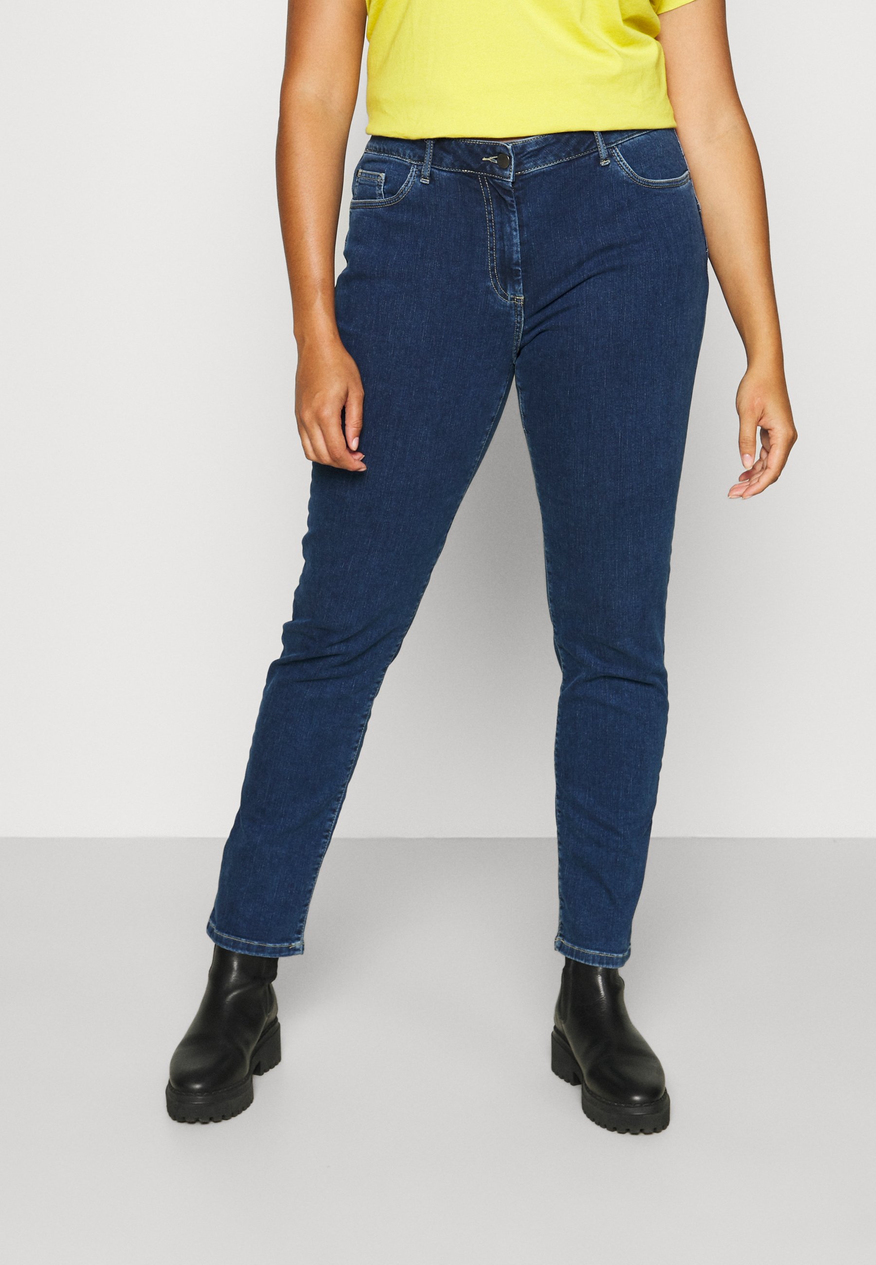 Persona by Marina Rinaldi ILARE - Slim fit jeans - azzurro/blue denim -  Zalando.co.uk