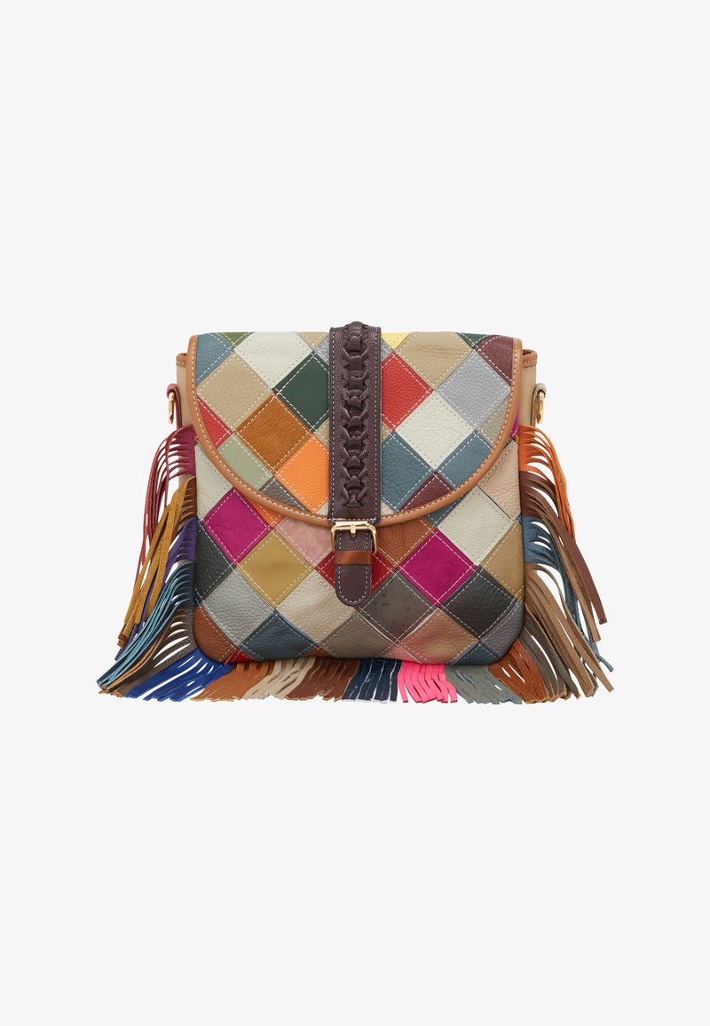 IZIA MESSENGER - Umhängetasche - grey multicolor