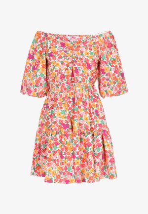 myMo, Jurk - red multicolor