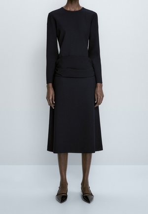 Massimo Dutti, Robe de jour - blue