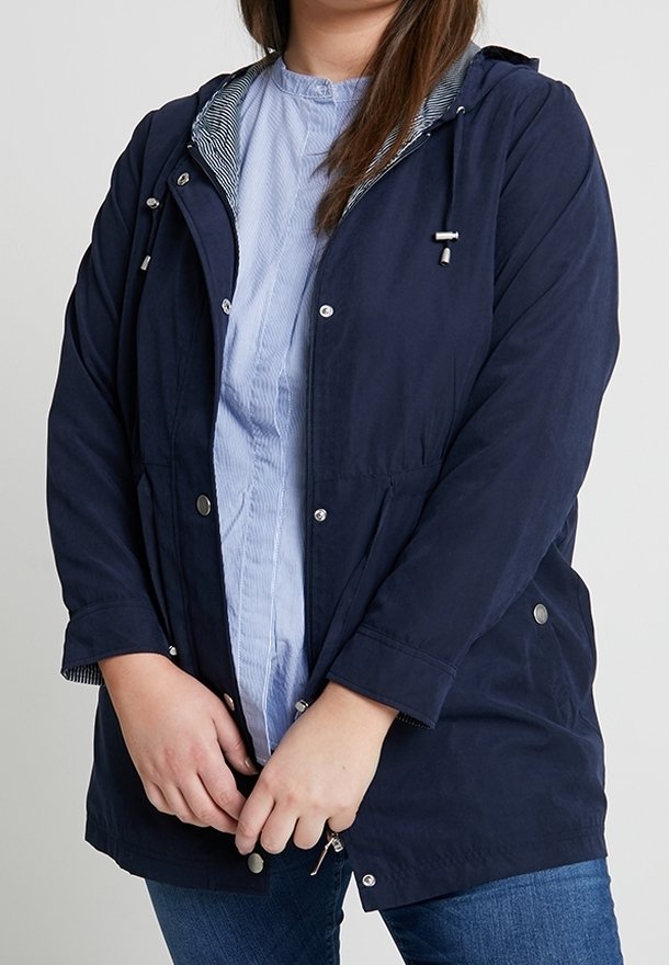 Zizzi Parkas - dark blue