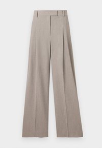 BARIA - Bukser - grey brown melange