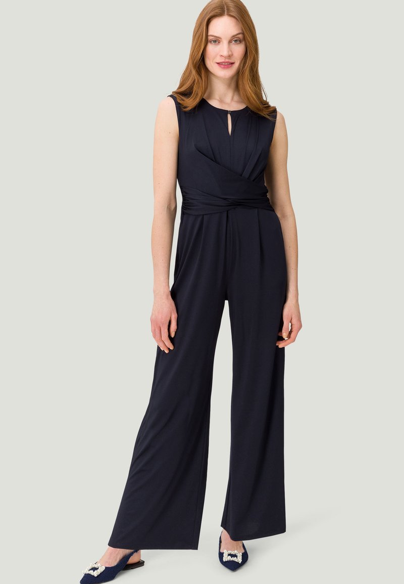 zero WICKELOPTIK Jumpsuit night sky/dunkelblau Zalando.de
