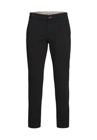 JACK & JONES Marco Connor slim fit, heren chino, zwart geruit